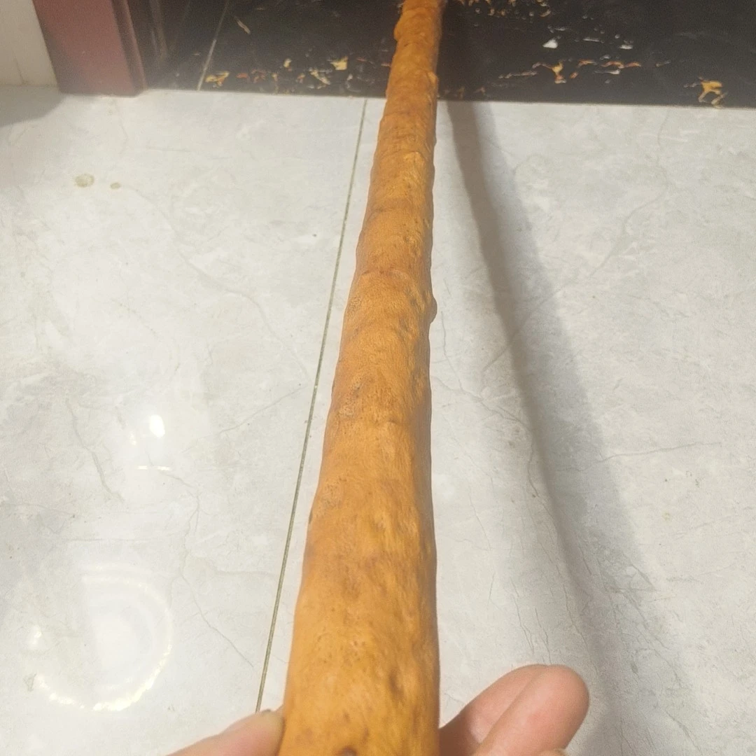 秦岭石山红牛筋鞭杆可盘玩武术棍