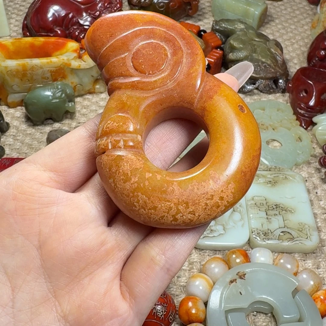 白玉菩提吊坠挂件