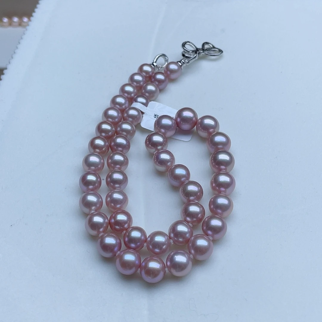 淡水珍珠颈饰银S925镶嵌