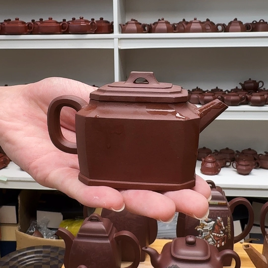 茶壶紫砂切面四方150cc