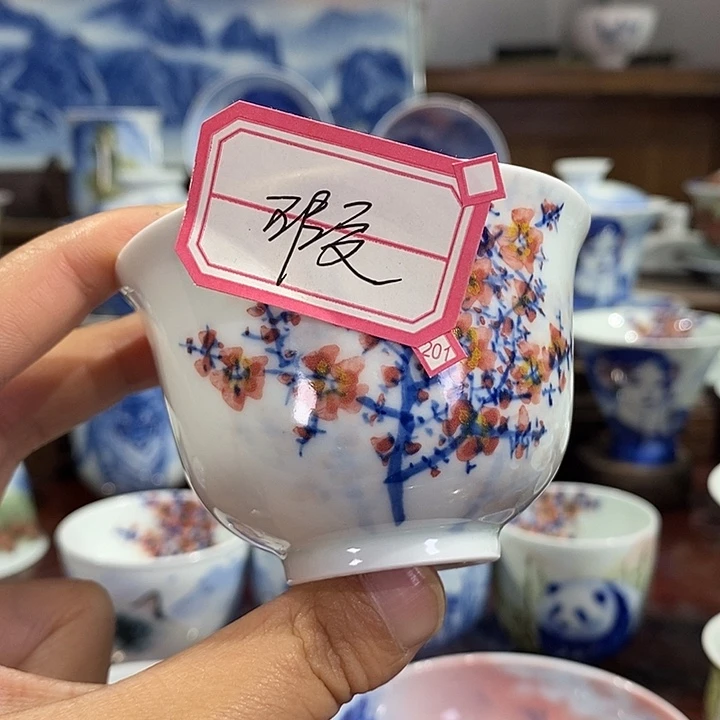 杯i*e景德镇手工手绘陶瓷，高亮兴老师作品