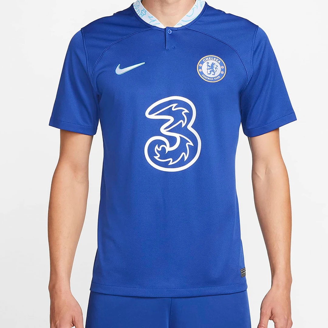 Nike/耐克正品22-23切尔西主场球迷版印号足球衣DM1839-496