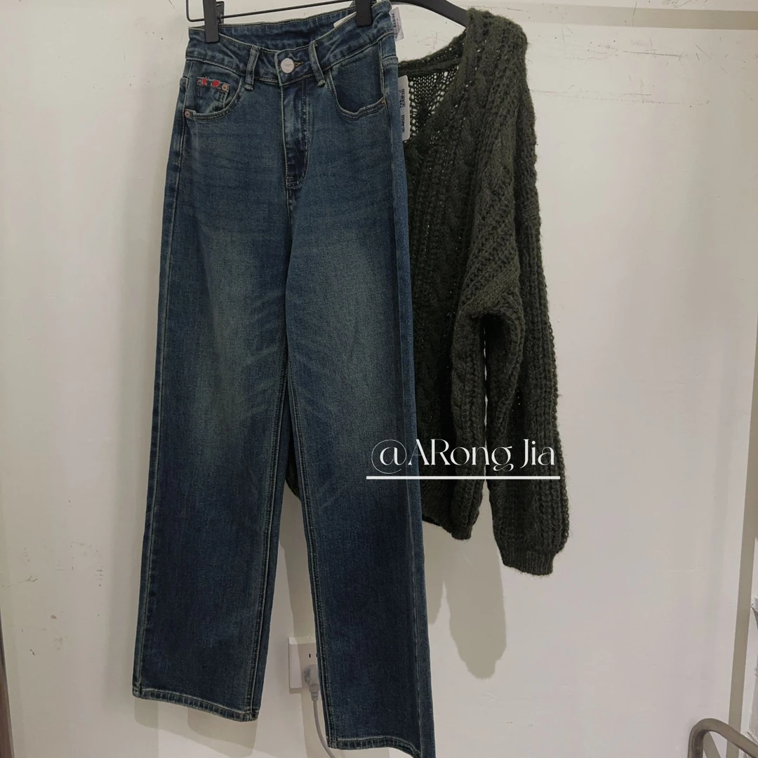 【ARONG阿荣家】裤子06626-蓝色-SML-XL