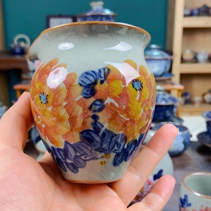 顺***然瓷片手工制作工艺精湛等特点