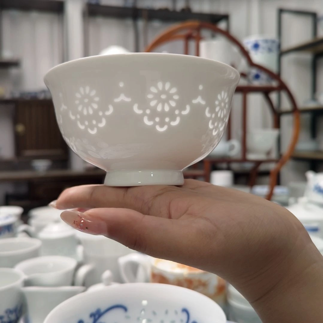 瓷幽梦5寸饭碗一个景德镇