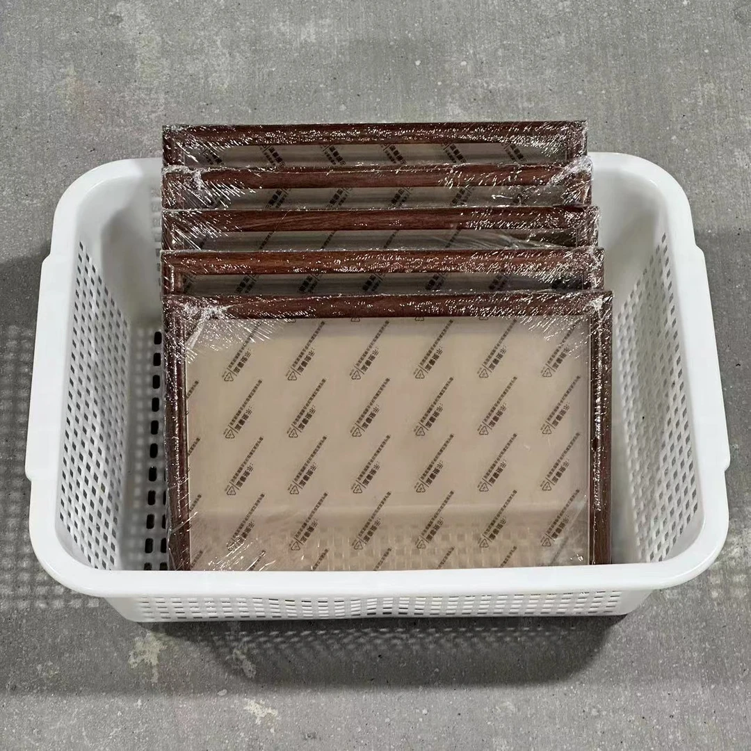 【书心工厂】画框清仓【胡桃色】【A4亚克力空白文创相框】到手5个