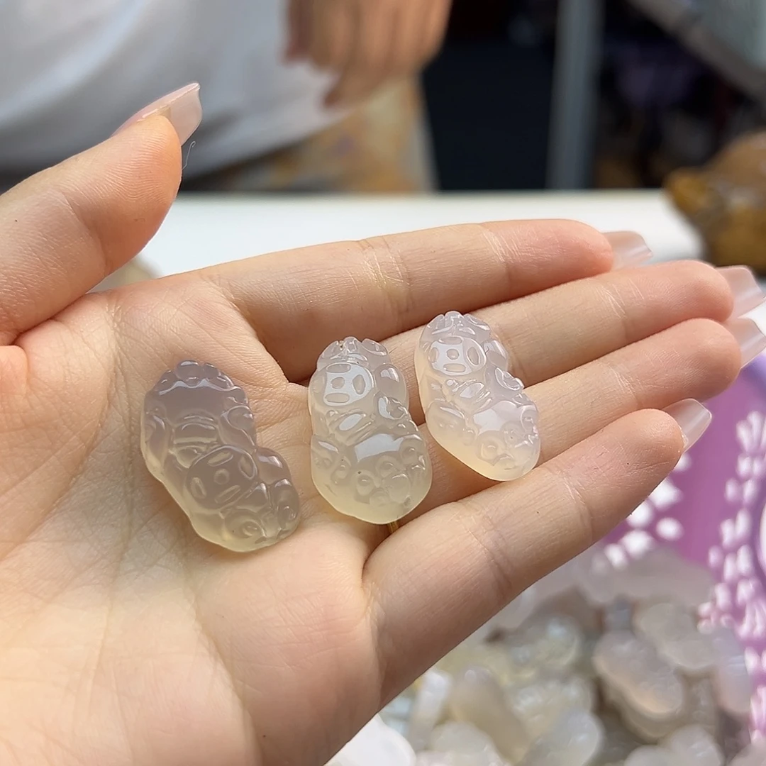 玛瑙/玉髓未镶嵌项链