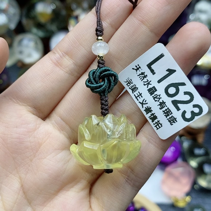 【闪购商品】未镶嵌珠宝半成品水晶吊坠