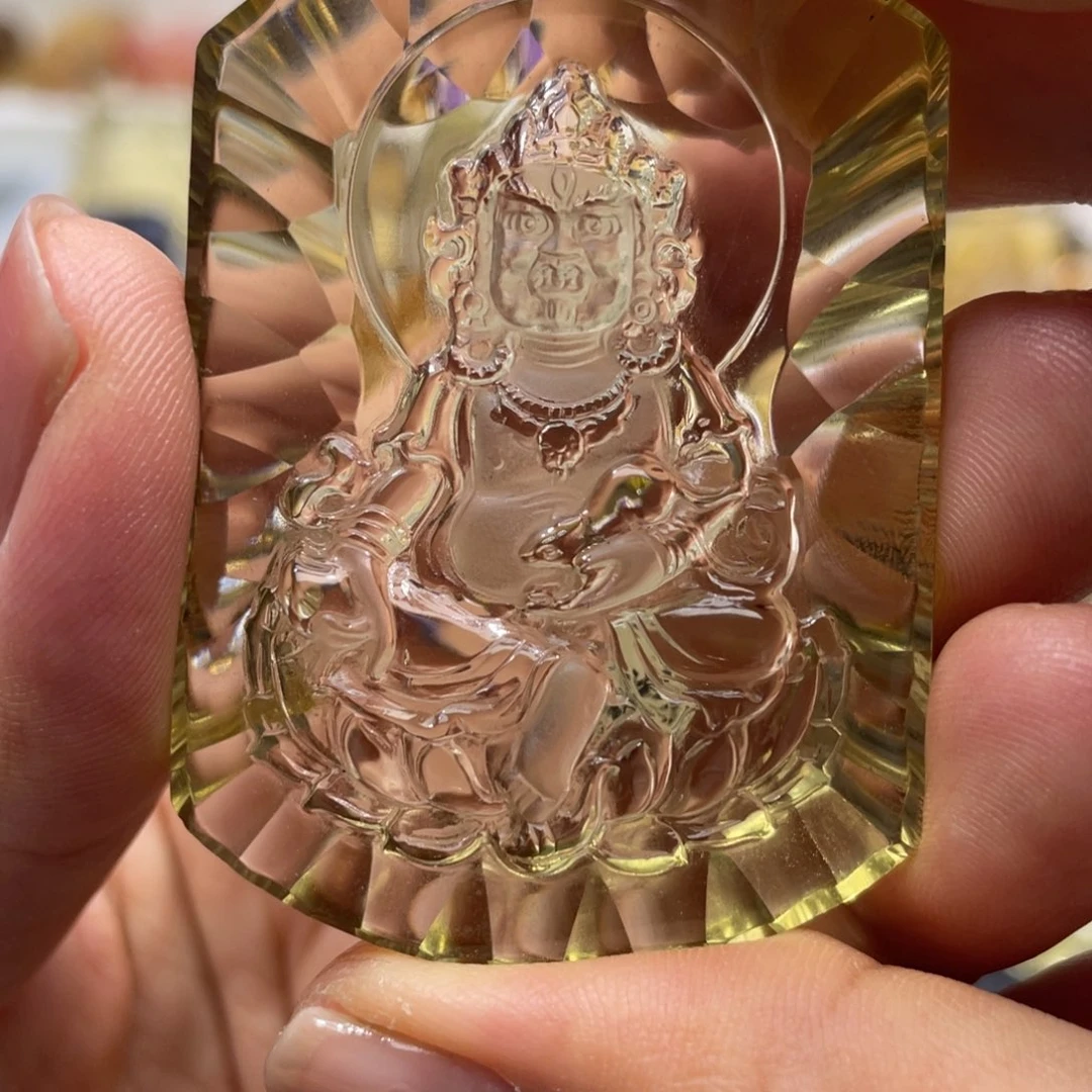 未镶嵌颈饰水晶定制