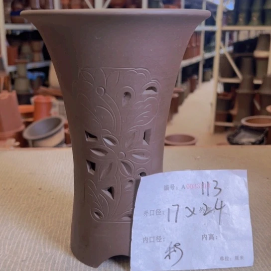 花盆紫砂紫紫砂盆