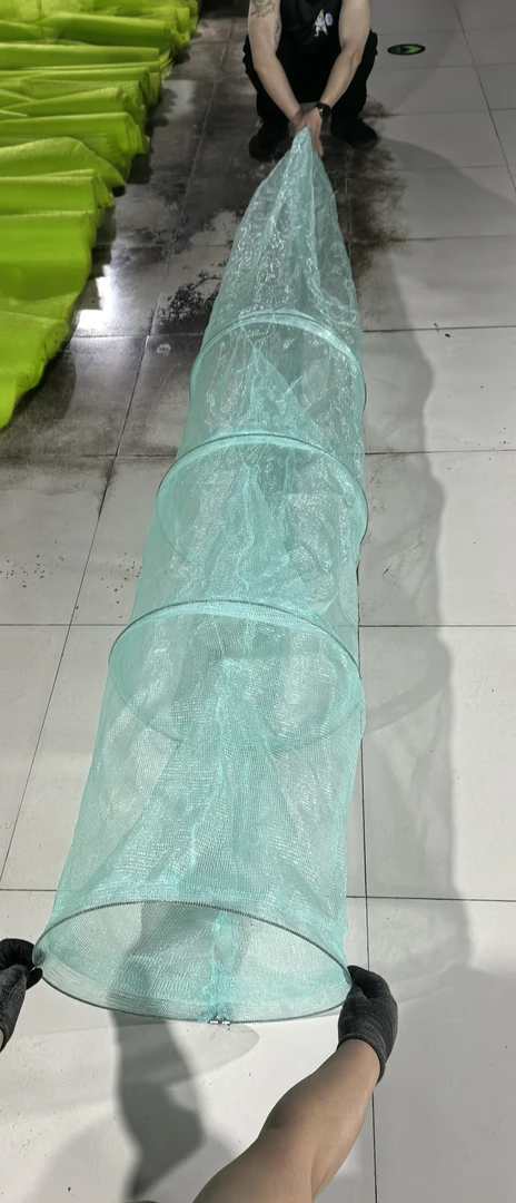 直径41全长3.5米，4圈3须加厚网堵拍一发四