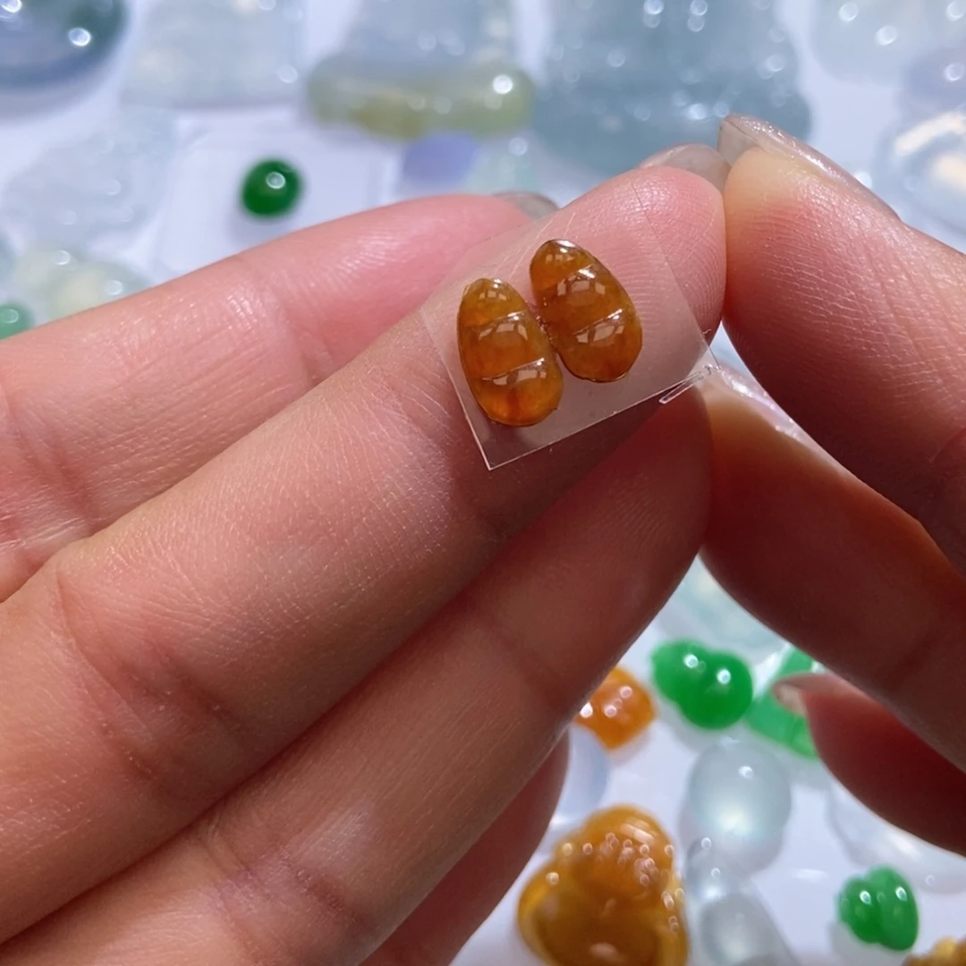 未镶嵌定制翡翠翡翠9.5/5.7/1.9