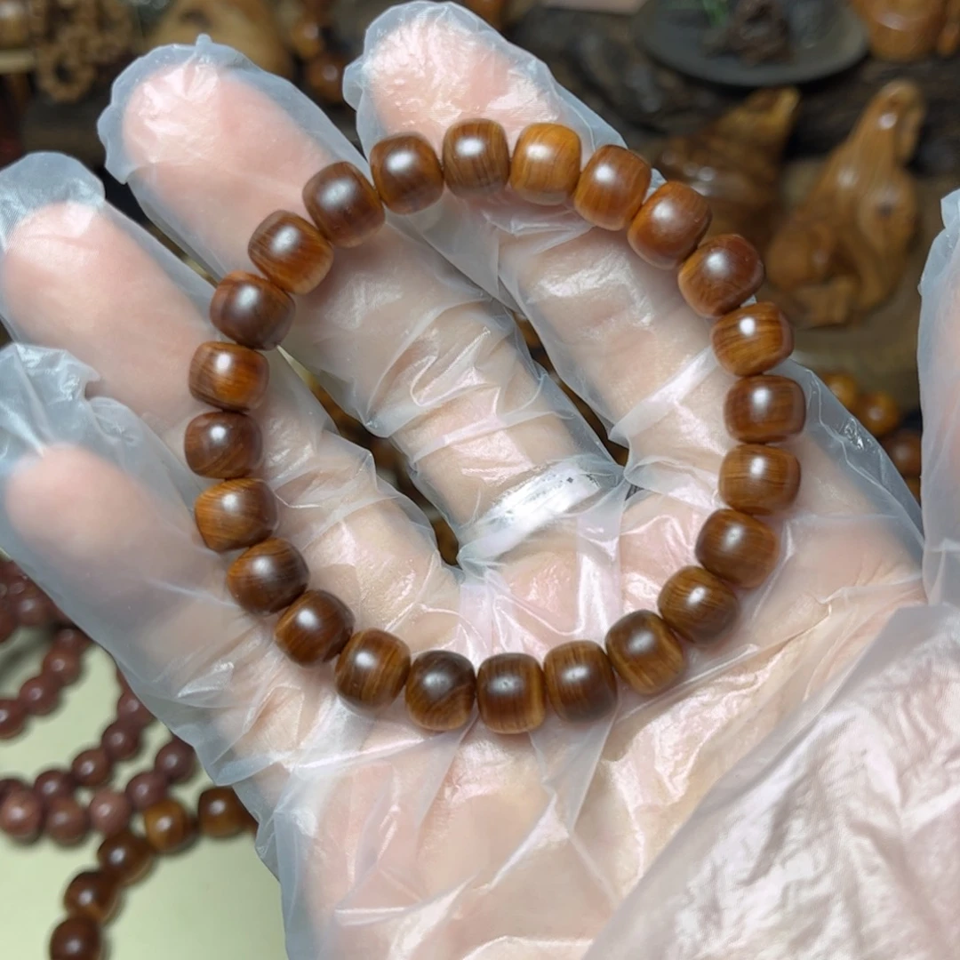 柏木（崖柏）手串/手链太行崖柏泥膏黑骨8x9老型