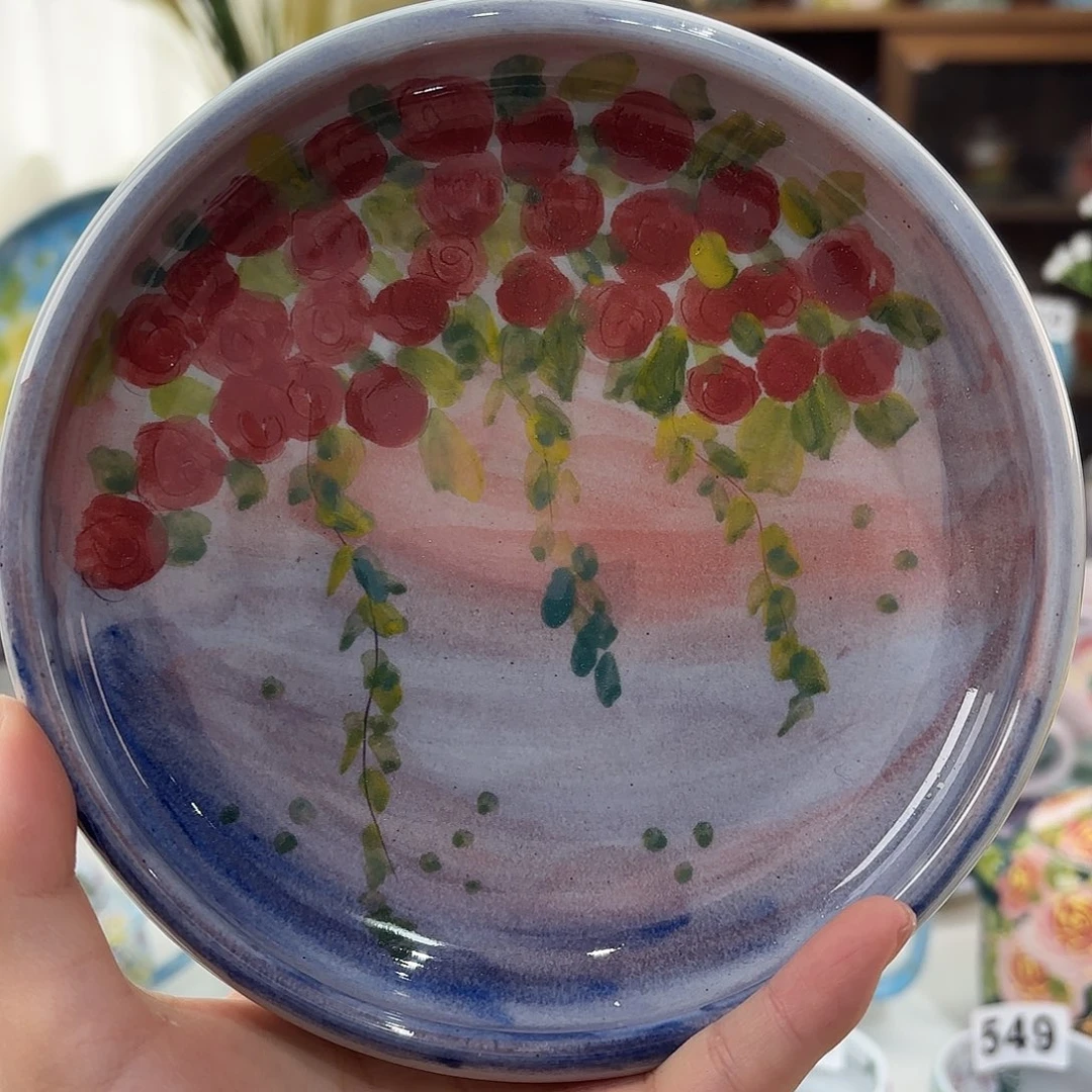 景德镇手绘高温釉下彩陶瓷茶具