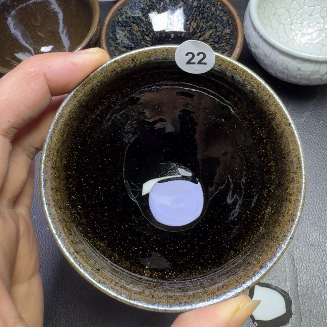 摆件古时茶器建窑建盏22