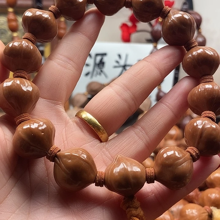 橄榄核手串/手链蜜桃1.7手