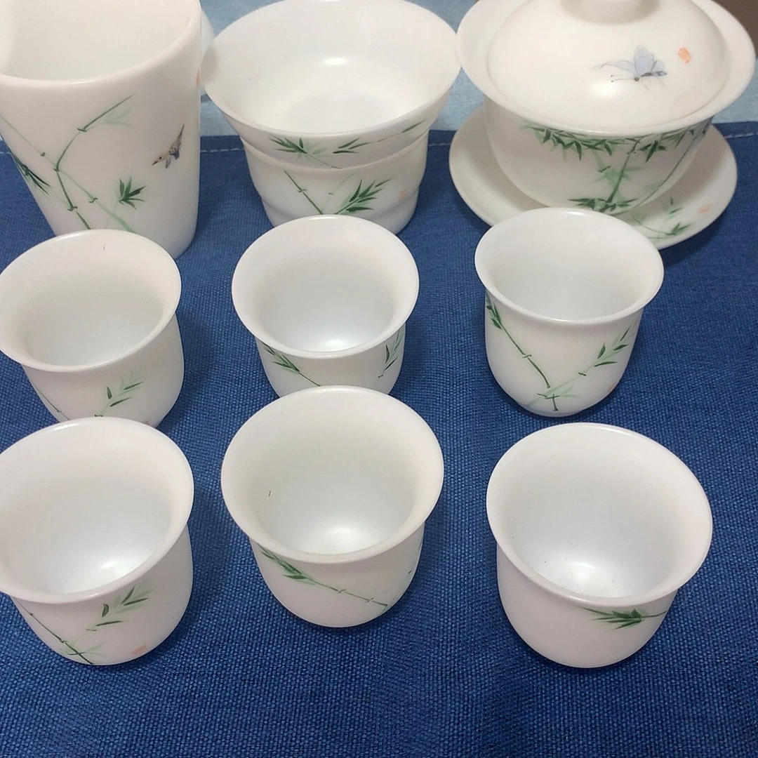 冰种素烧手绘套装