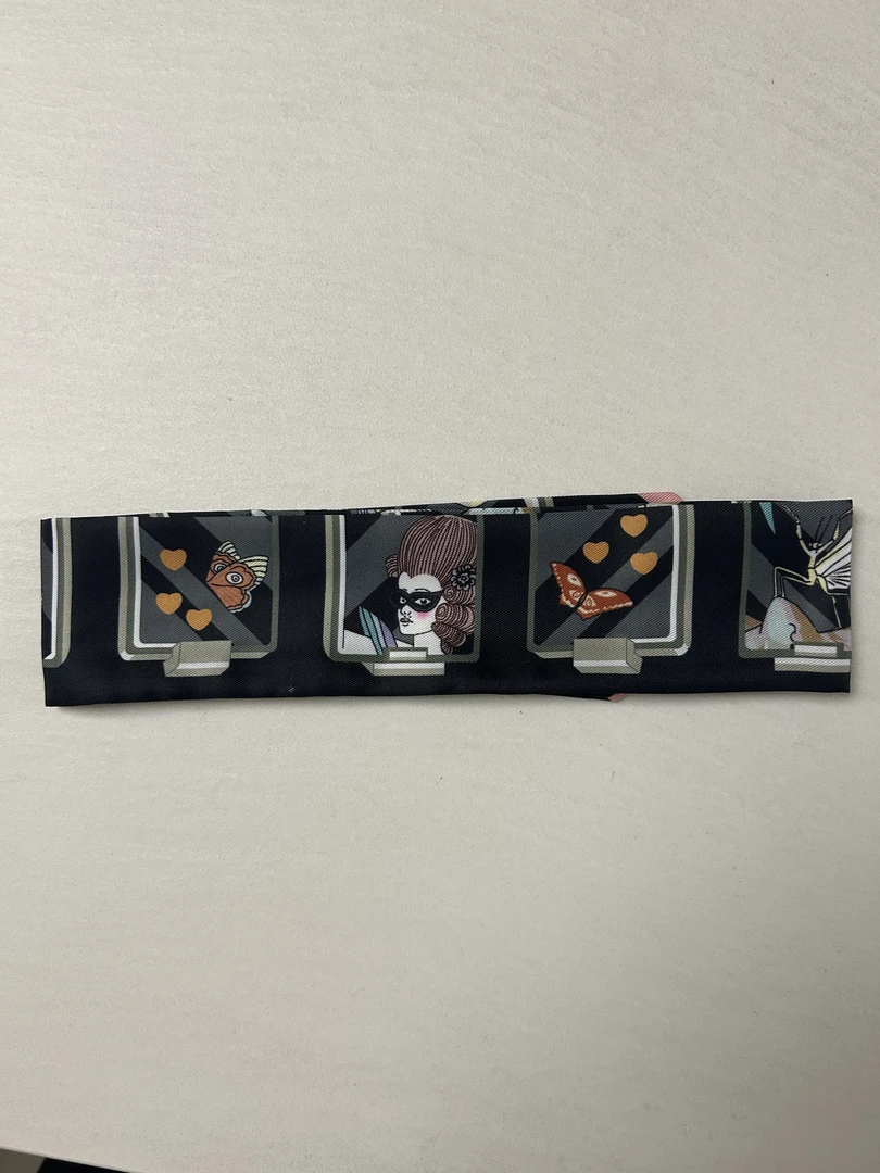 商务夏季动物黑白时尚优雅女士时尚OL黑色休闲风丝巾