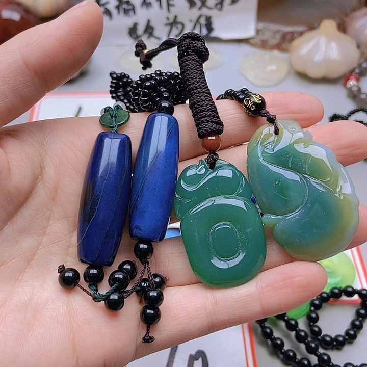 【闪购商品】未镶嵌玛瑙/玉髓珠宝半成品༺**࿐