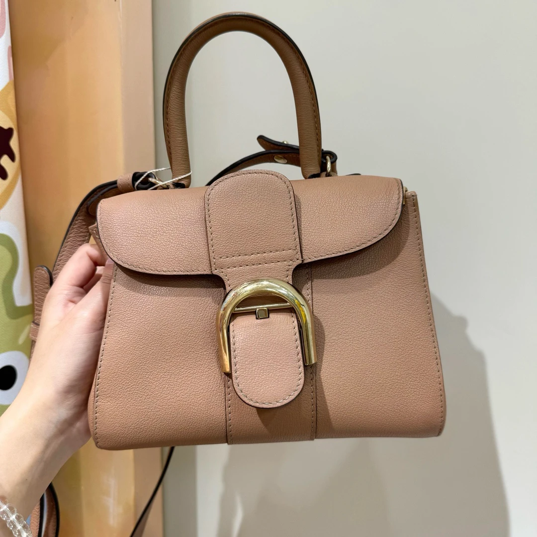 95新 Delvaux/德尔沃 95新 ：德尔沃 /Brillant/荔枝牛皮/单肩