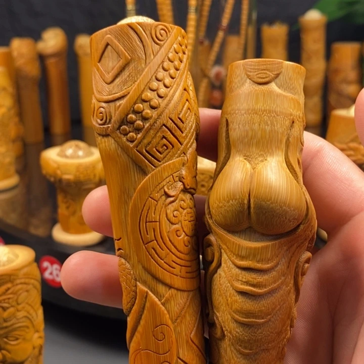 轩***道香榧木竹雕竹制品加工工艺