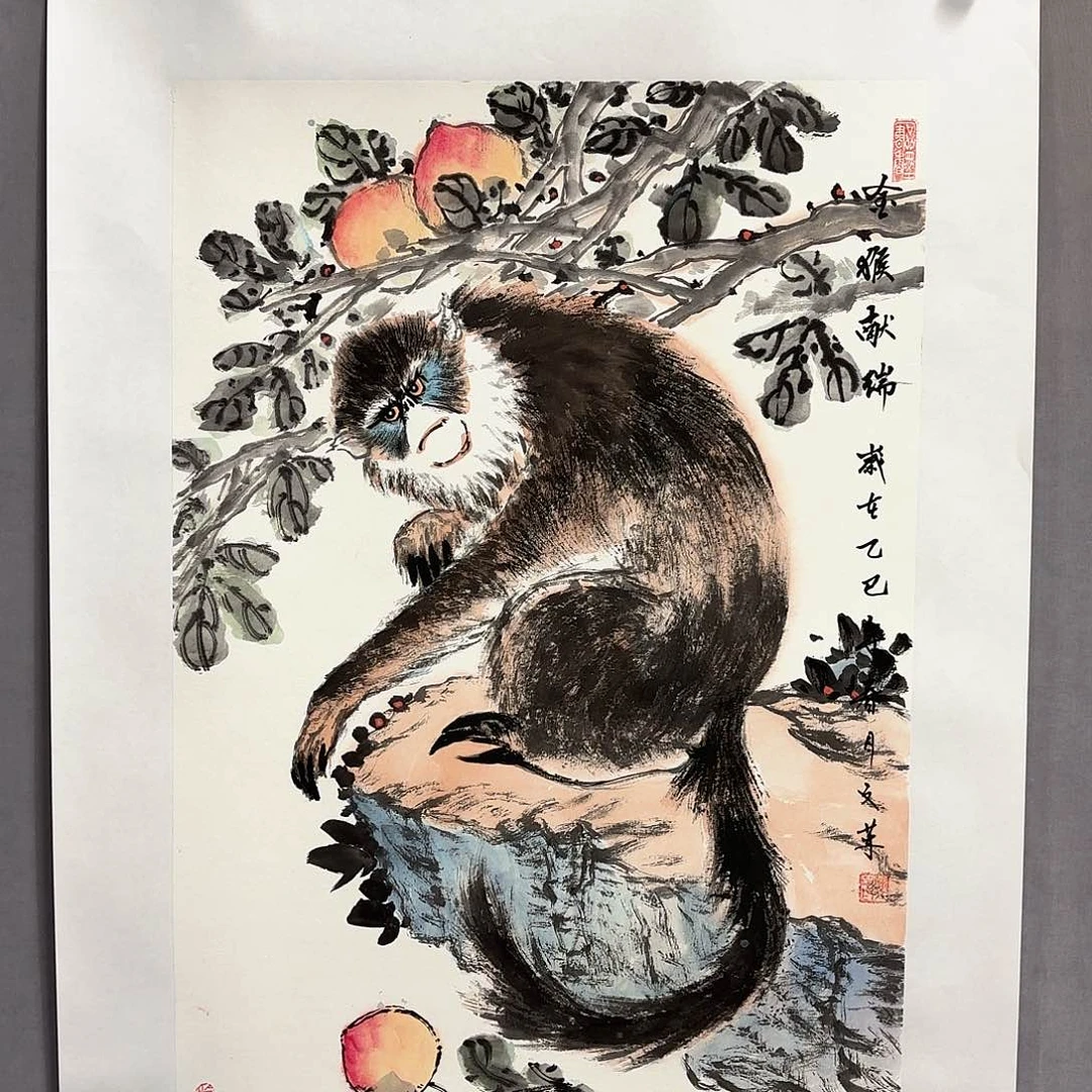 国画国画纯手绘作品请放心去藏