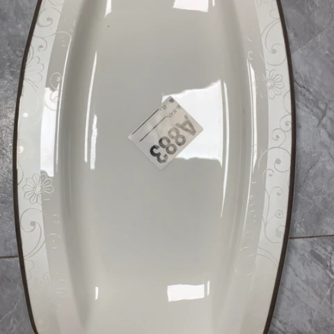 瓷鱼盘1个883号的