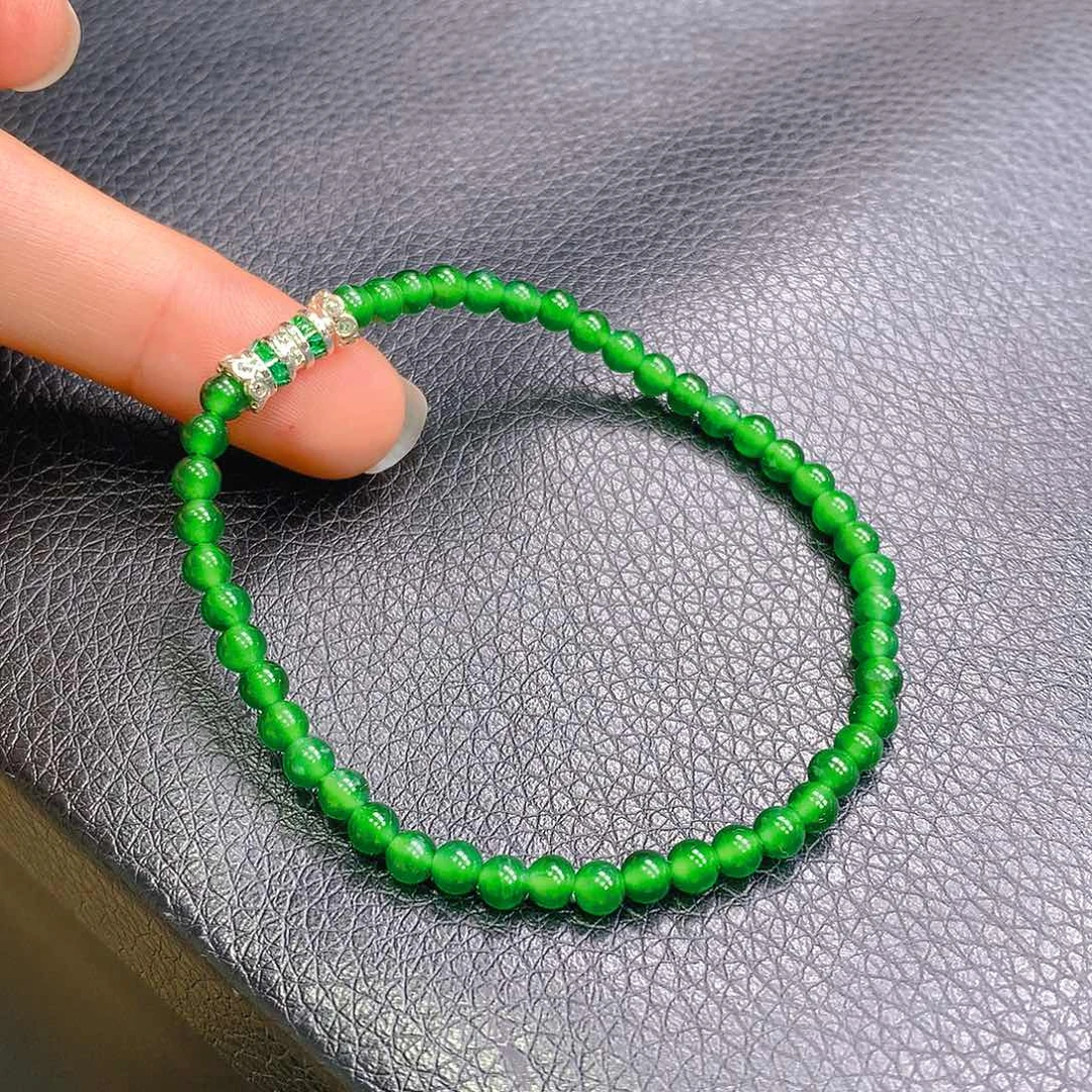 翡翠未镶嵌吊坠(不含链)手串