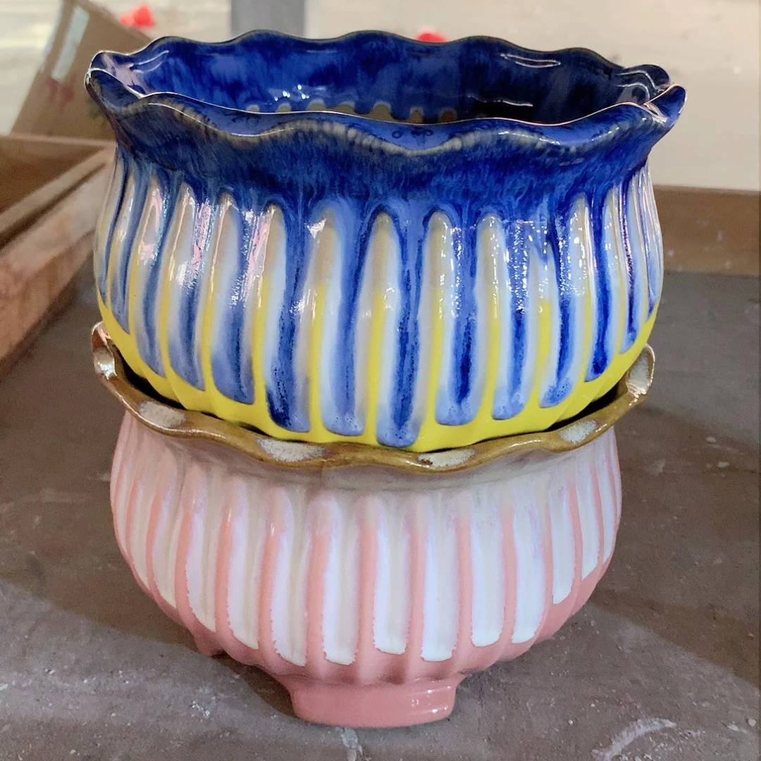 陶瓷陶瓷多肉花盆特价