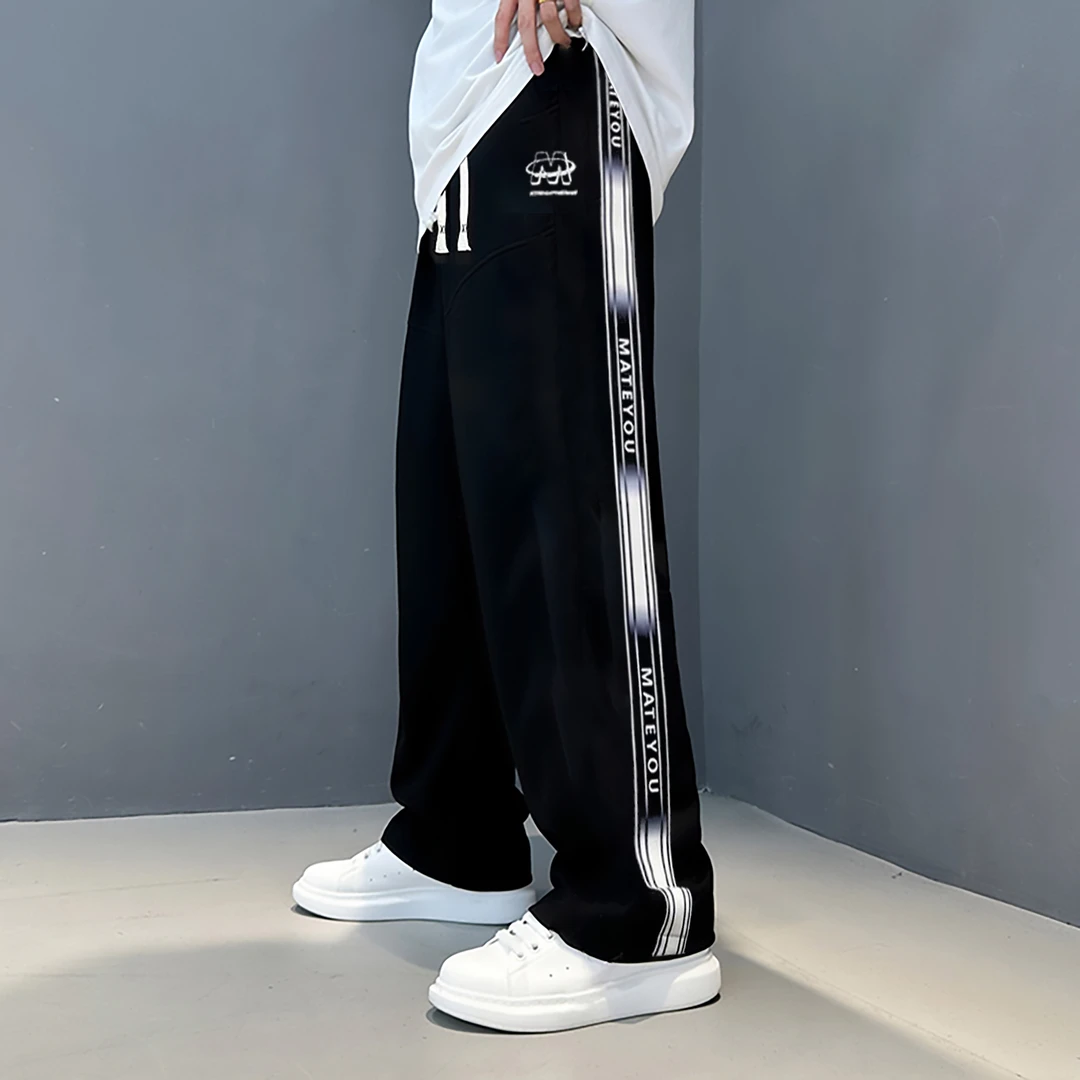 男童春秋裤子2025新款青少年直筒百搭运动裤中大童秋装休闲运动裤