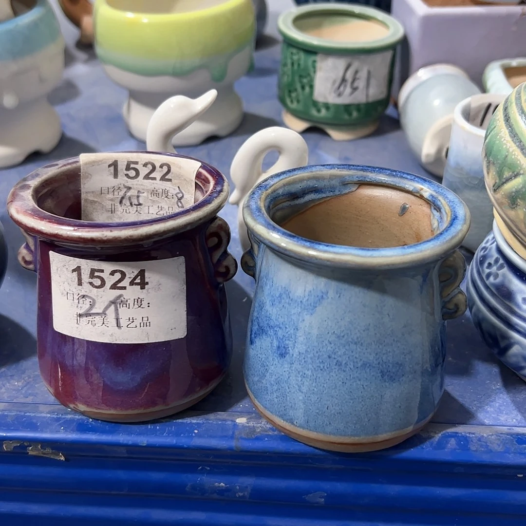 陶瓷多肉小花盆@@1524