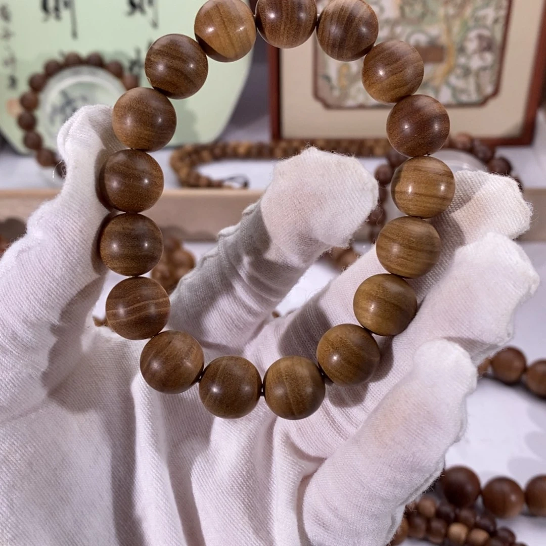 润***林其他檀香木横纹黑肉12微瑕福利