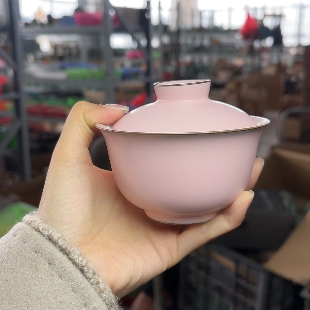 龙泉云间青瓷小米茶器