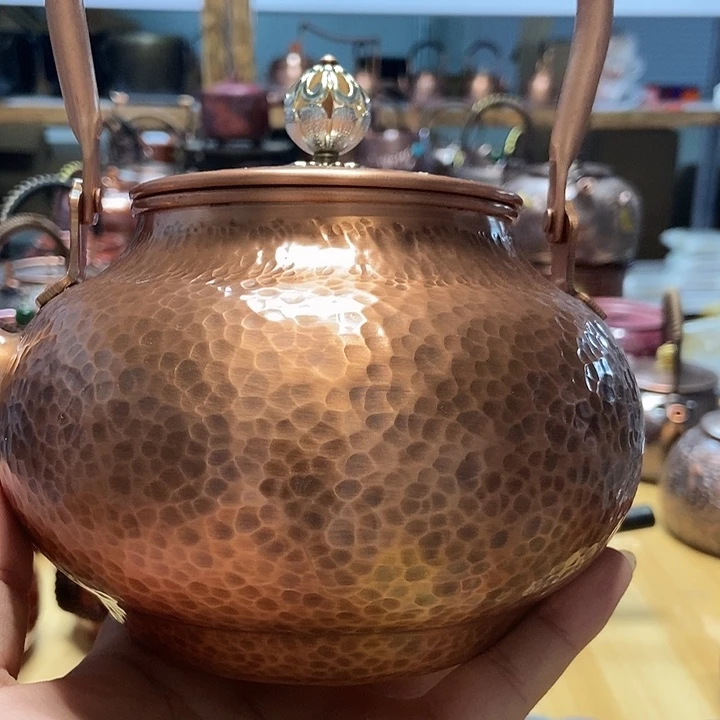 纯手工制作一铜壶制作