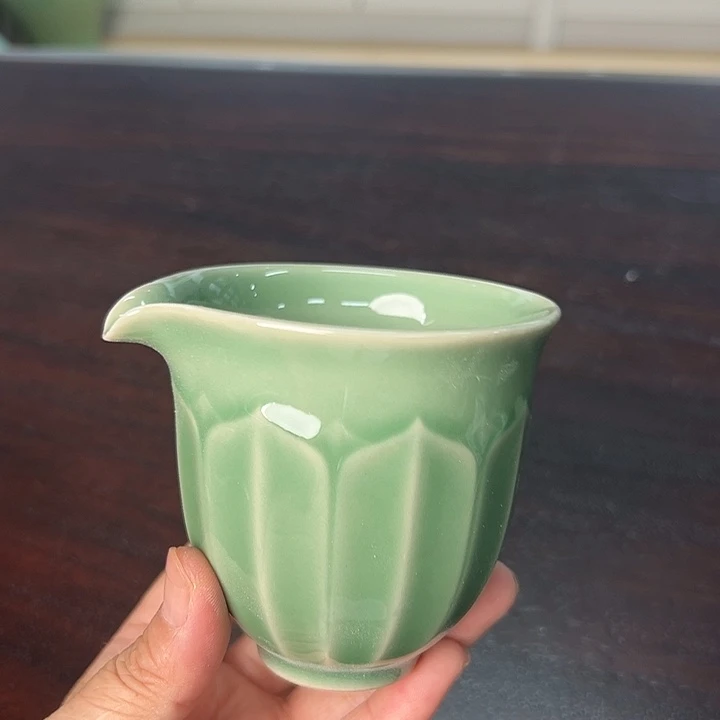 龙泉云间青瓷小米茶器
