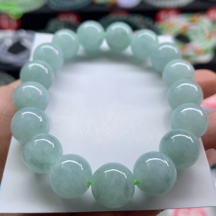 未镶嵌手链翡翠卡12