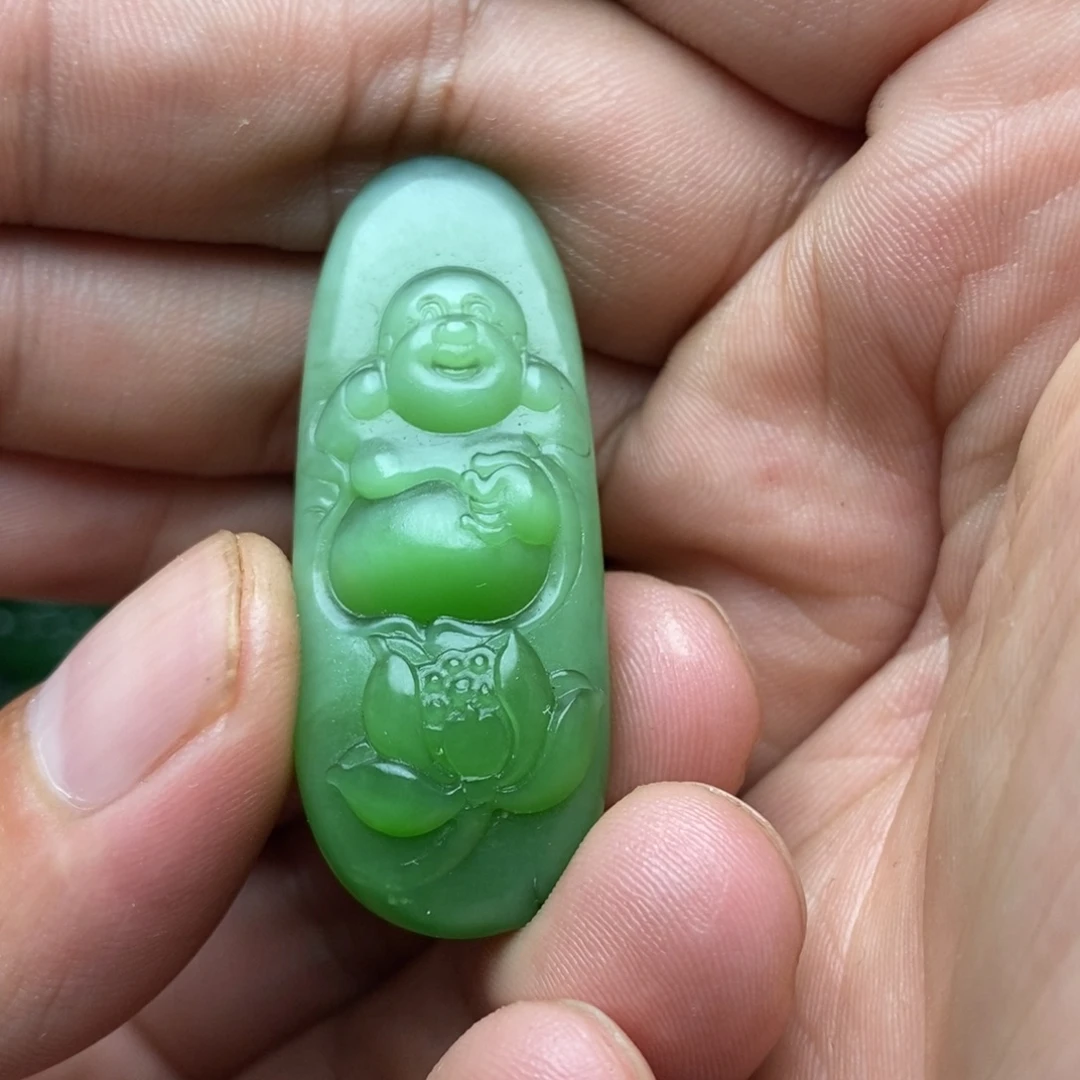 未镶嵌和田玉(碧玉)挂件