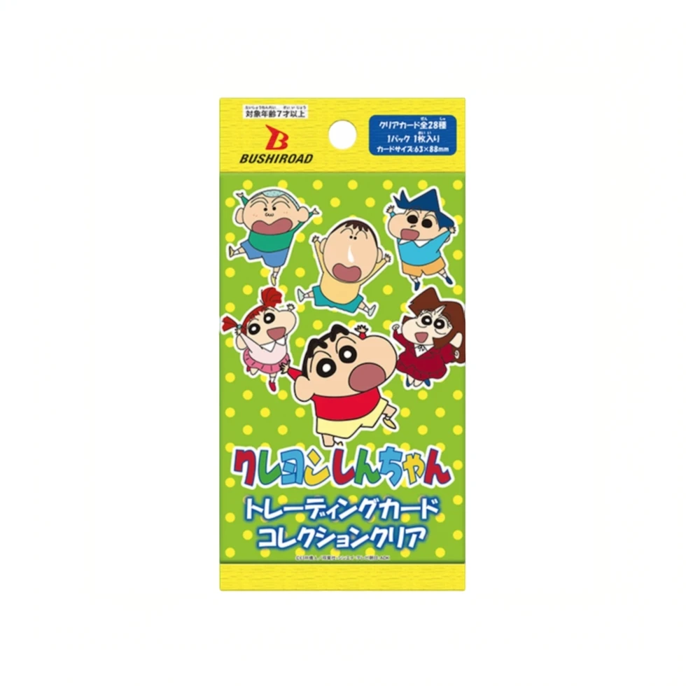 【福】武士道 蜡笔小新 日版透卡 收藏卡牌【拆盒】