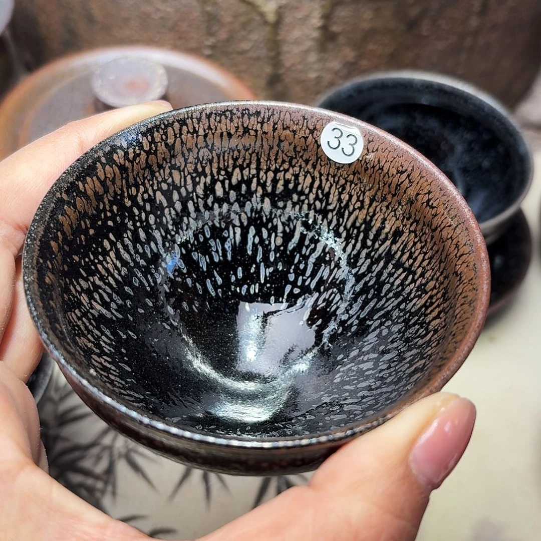 茶盏义兴龙窑建盏33微瑕