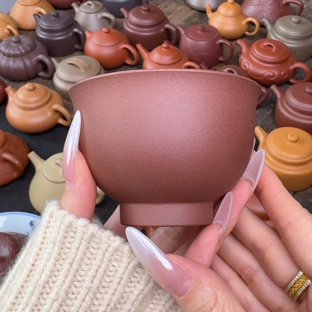 十***八茶壶紫砂底槽清杯子