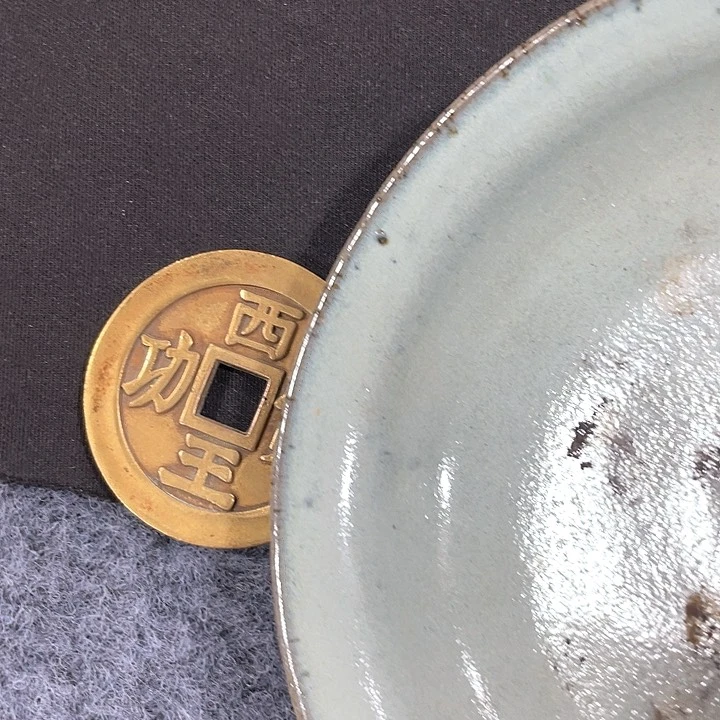 瓷器瓷器瓷器摆件谁**心