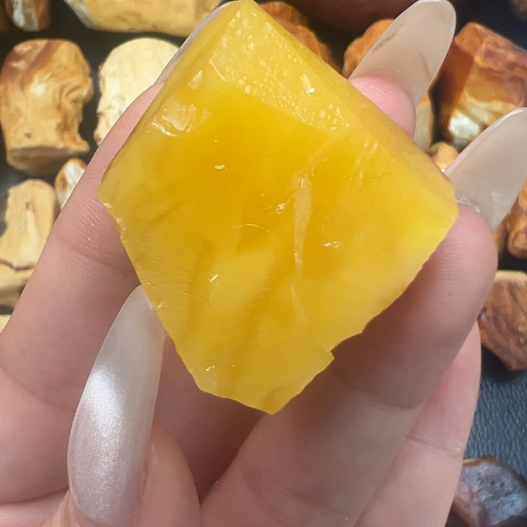 D***m定制琥珀未镶嵌蜜蜡