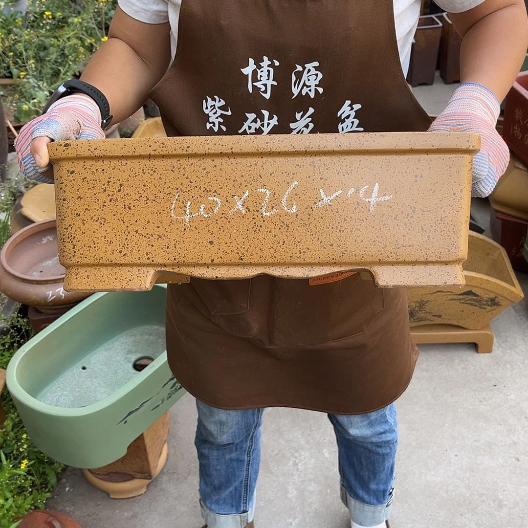 紫砂花盆盆景艺术