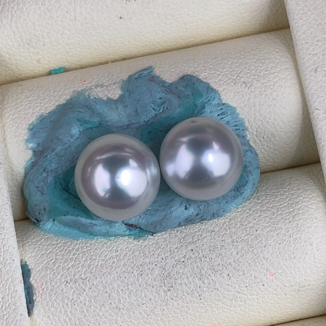 未镶嵌海水珍珠10-11特价宝石光澳白裸珠