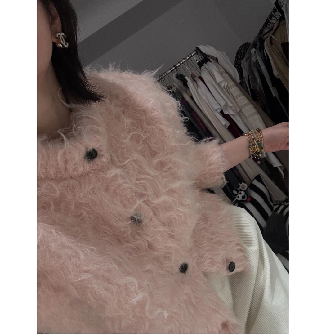 日本重工拉毛毛衣 J24W606