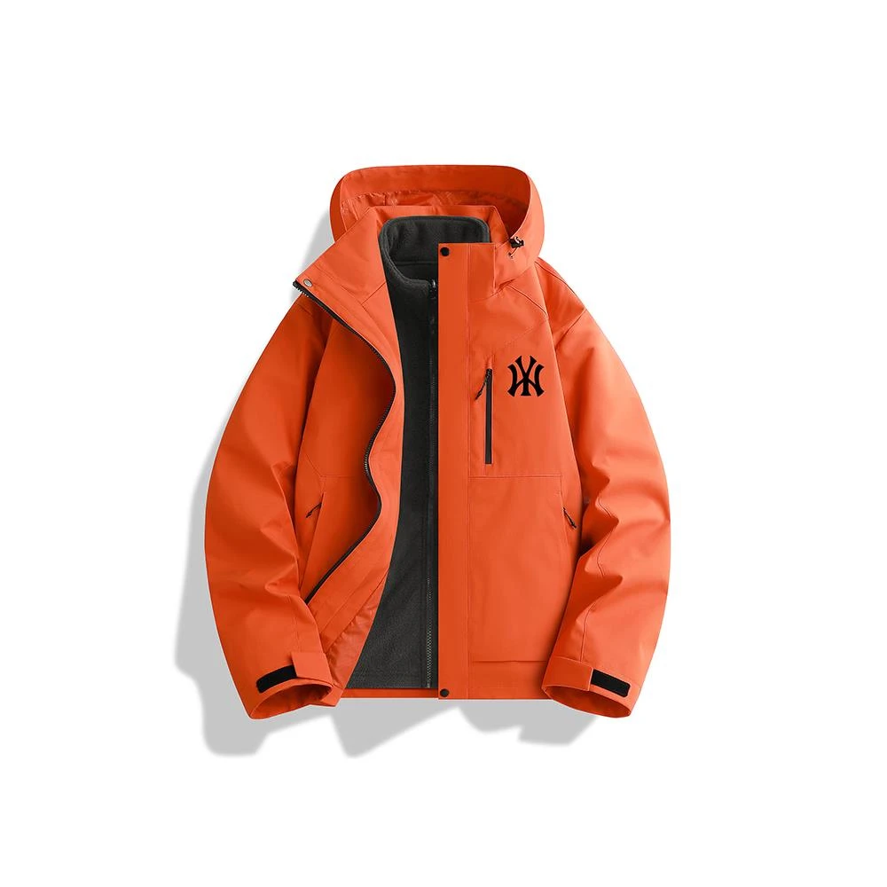 男士潮流内胆冲锋衣夹克2025年秋冬季新款时尚百搭休闲长袖外套