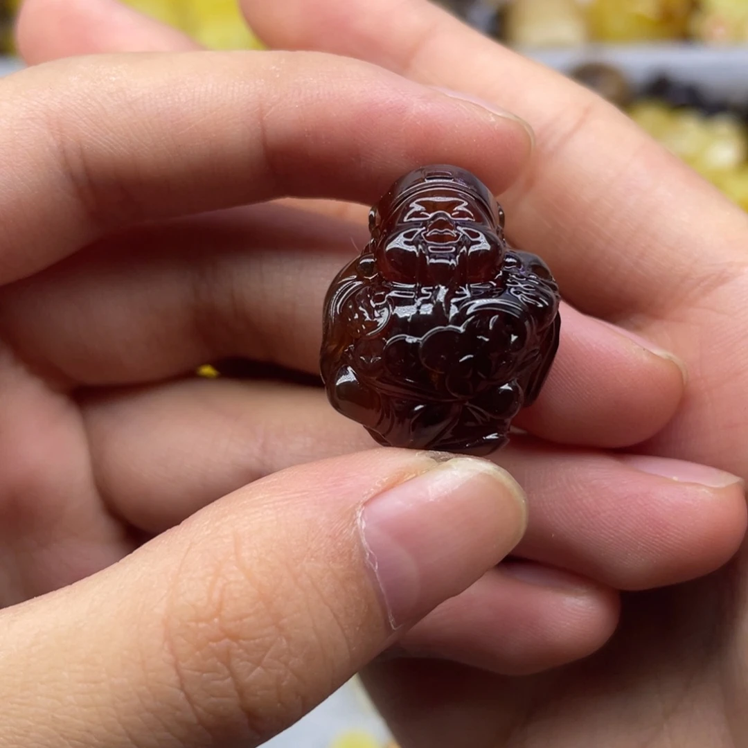 琥珀未镶嵌裸石天然琥珀蜜蜡