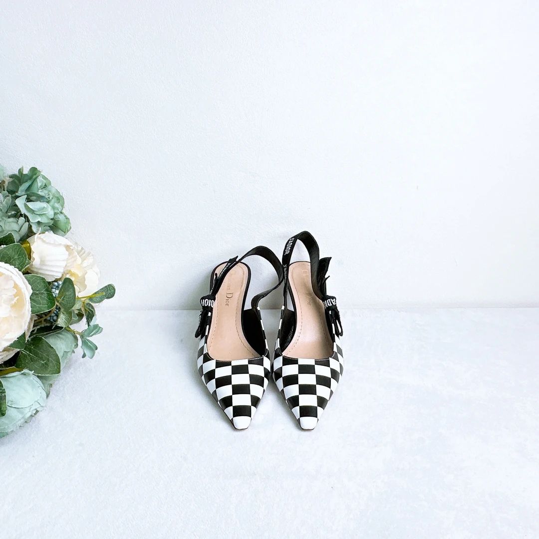 99新 DIOR/迪奥 高跟鞋/36.5码/Xsp35513