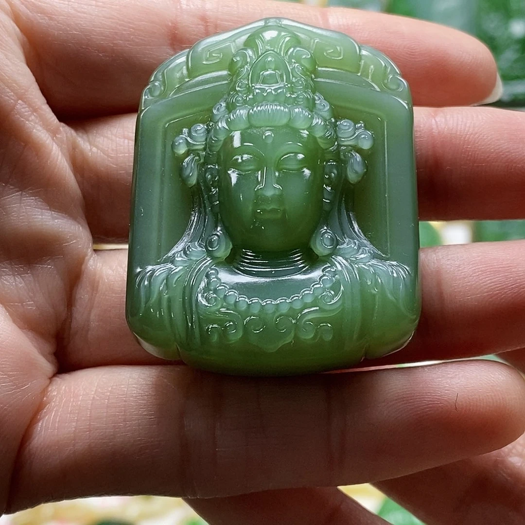 和田玉颈饰未镶嵌小*乐