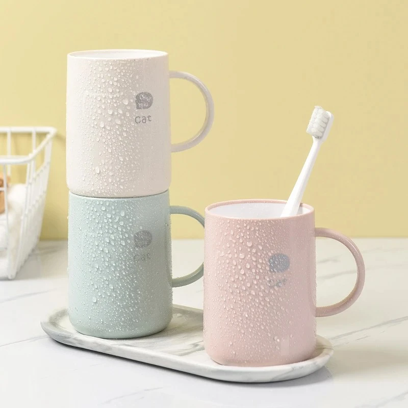 【母婴级防霉】双层加厚防霉漱口杯洗漱牙刷杯子耐摔易清洗底厚杯子